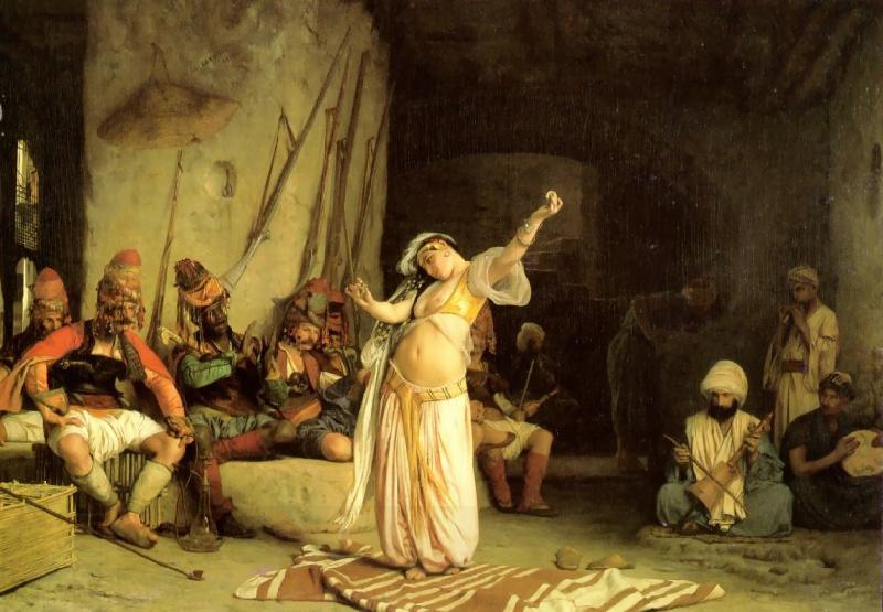 Jean Leon Gerome The Dance of the Almeh oil painting picture
